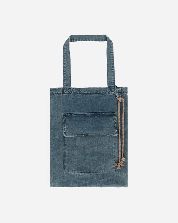 Song for the Mute Flap Pocket Tote Bag Blue