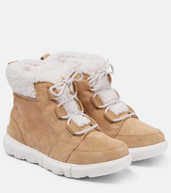 Sorel Carnival Cozy suede ankle boots | LYBSTORE