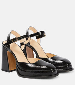 Souliers Martinez Malasana patent leather pumps | LYBSTORE