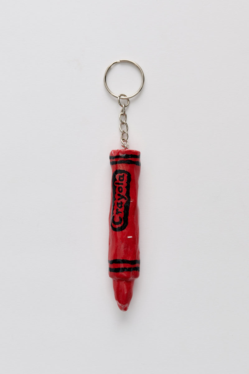 Truls Mårtensson Crayon Keyring Red