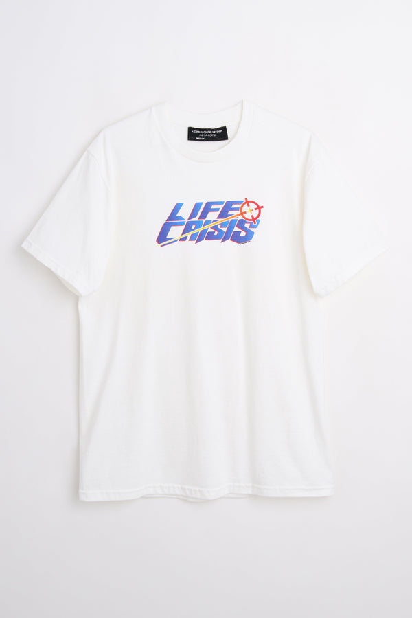 Connie Costas Life Crisis TRÈS BIEN Exclusive Tee White