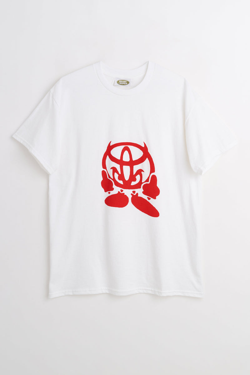 Dean Roper Toyota Devil T-shirt White