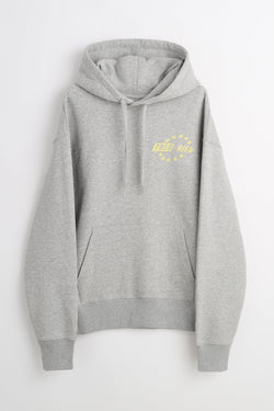 TRÈS BIEN Sport Logo Hoodie Heather Grey