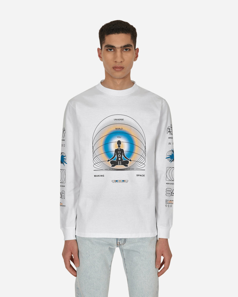 Space Available Oneness Longsleeve T-Shirt White