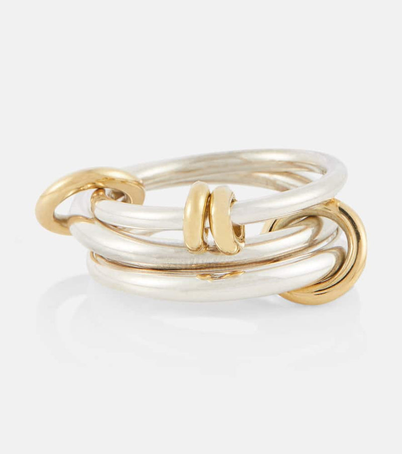 Spinelli Kilcollin Raneth sterling silver and 18kt gold ring