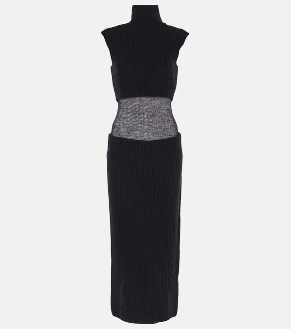 Sportmax Arabba wool and cashmere midi dress | LYBSTORE