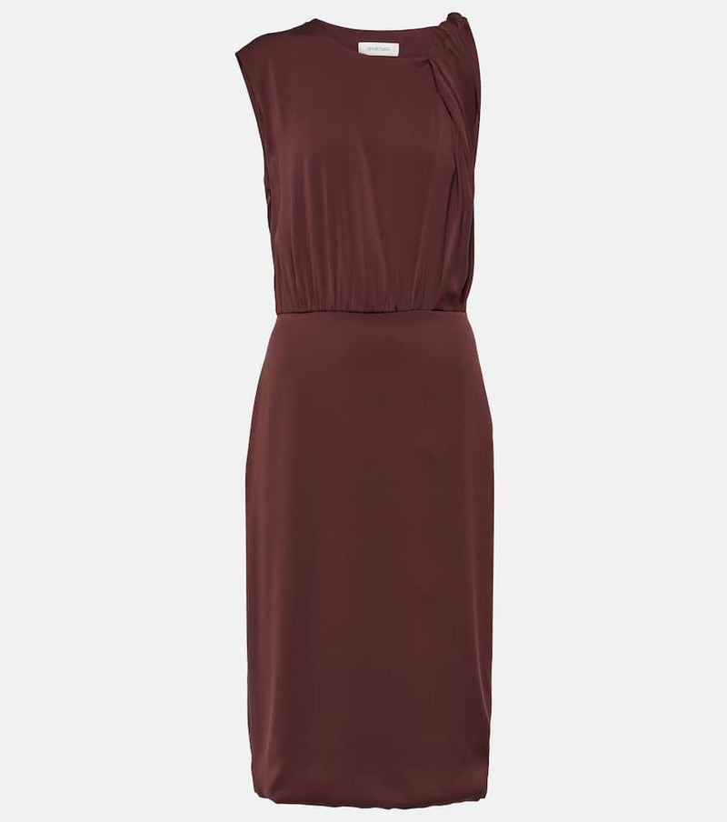 Sportmax Cris silk-blend georgette midi dress