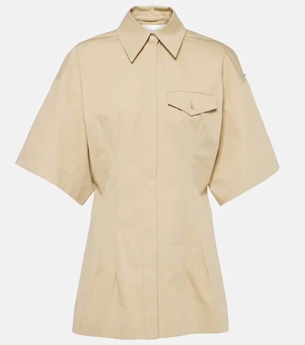 Sportmax Curve cotton shirt | LYBSTORE