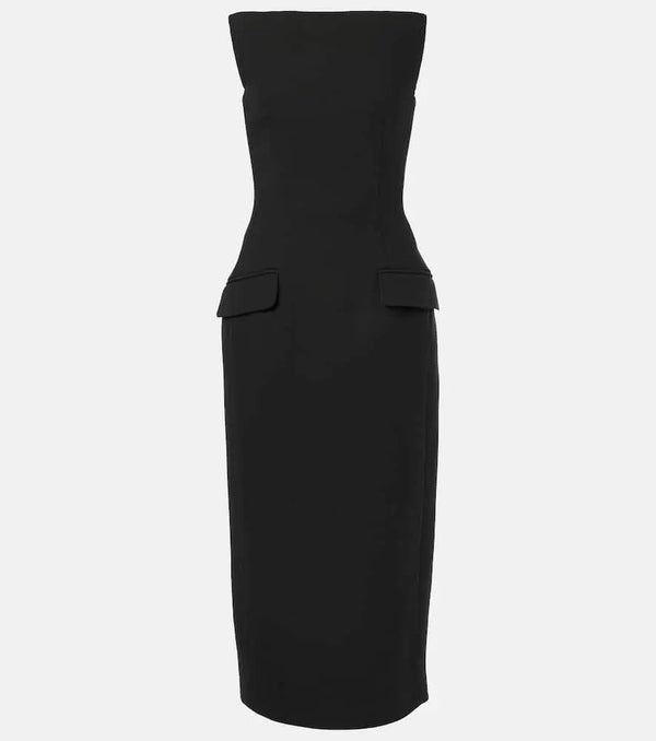 Sportmax Gabardine bustier dress | LYBSTORE