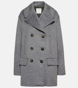 Sportmax Martora oversized virgin wool peacoat