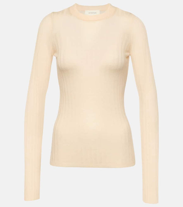 Sportmax Murena sheer wool sweater