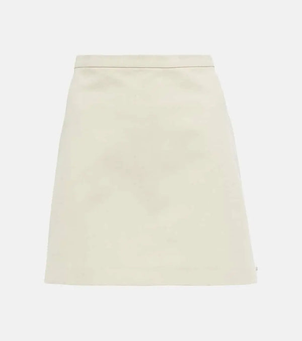 Sportmax Ossola cotton miniskirt | LYBSTORE