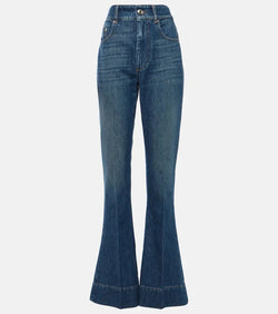 Sportmax Robinia high-rise flared jeans