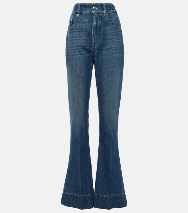 Sportmax Robinia high-rise flared jeans | LYBSTORE