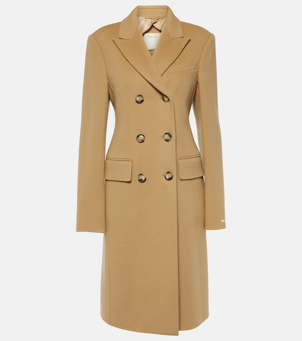 Sportmax Selim double-breasted wool coat | LYBSTORE