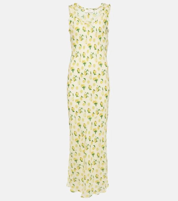 Sportmax Tonale printed silk maxi dress | LYBSTORE