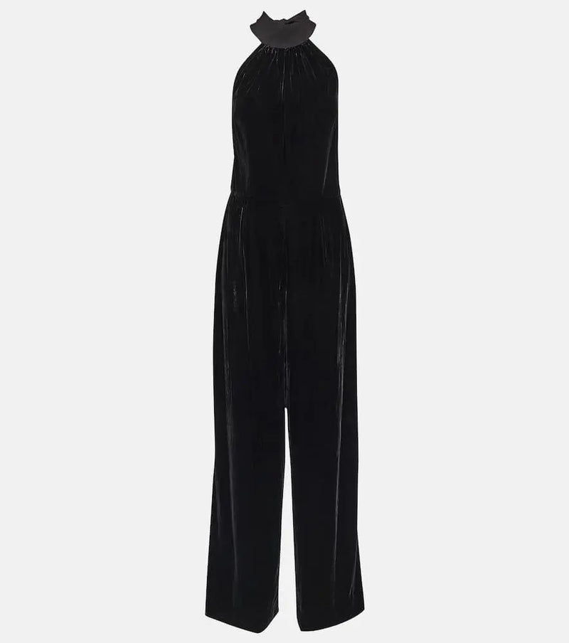 Staud Andress halterneck jumpsuit | LYBSTORE