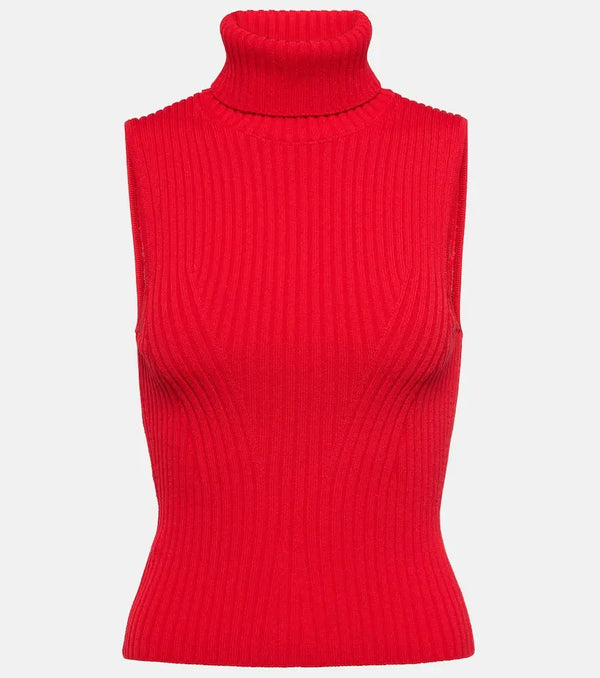 Staud Callum ribbed-knit top