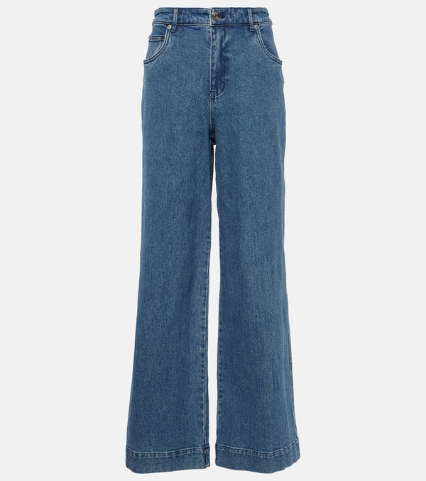 Staud Grayson wide-leg jeans