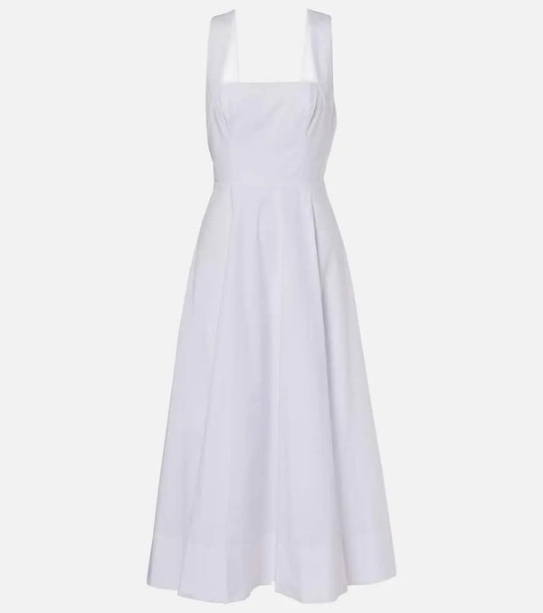 Staud Teresa cotton midi dress