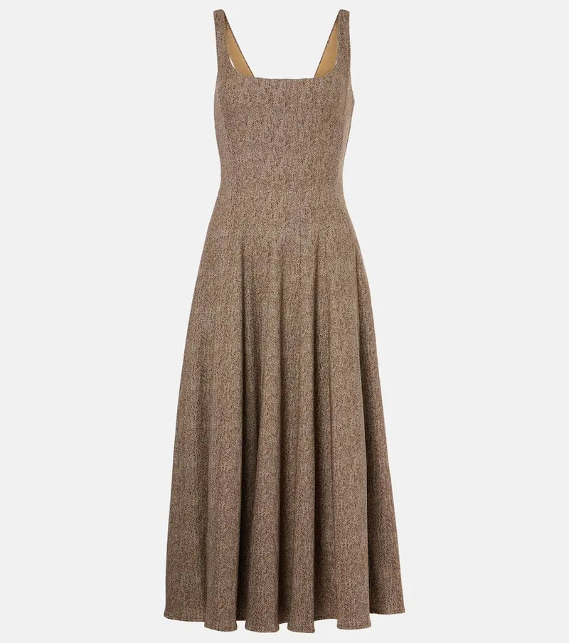 Staud Wells midi dress