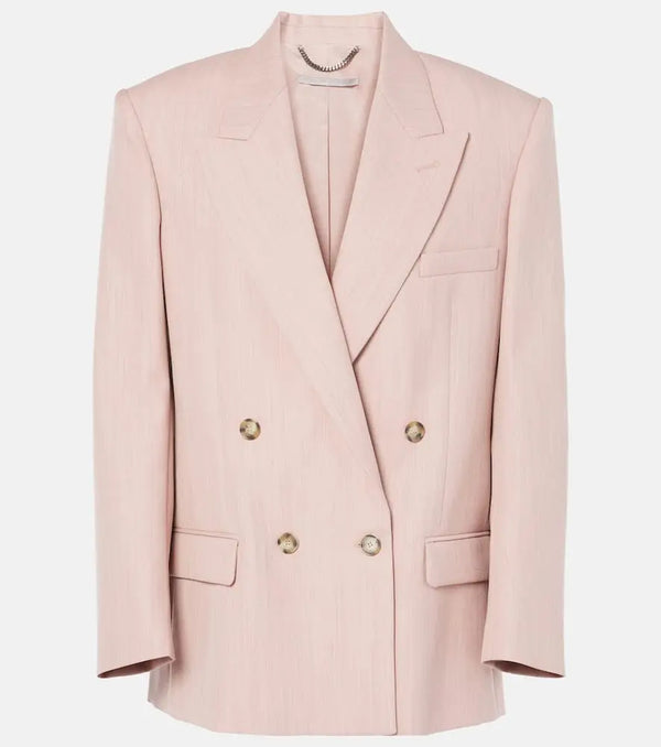 Stella McCartney Double-breasted wool blazer