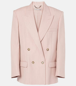 Stella McCartney Double-breasted wool blazer