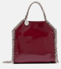 Stella McCartney Falabella Small faux patent leather tote bag