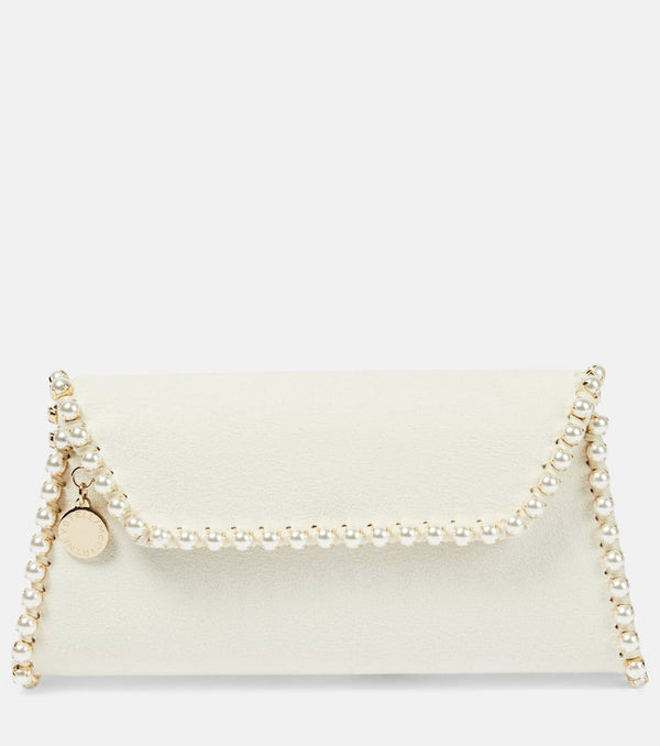 Stella McCartney Falabella embellished clutch