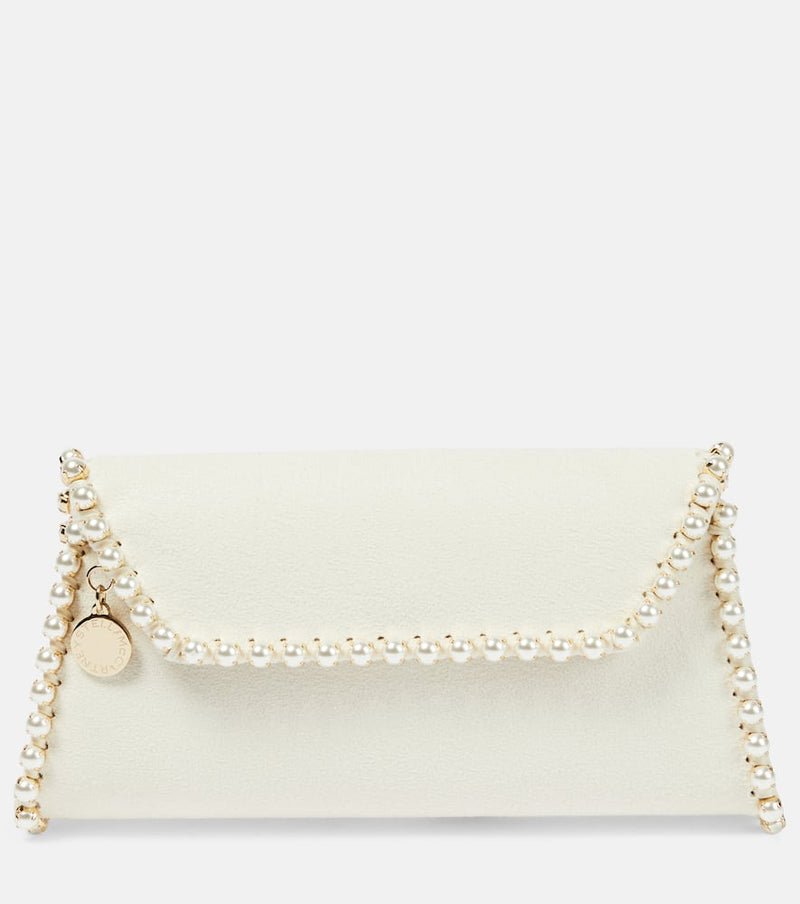 Stella McCartney Falabella embellished clutch