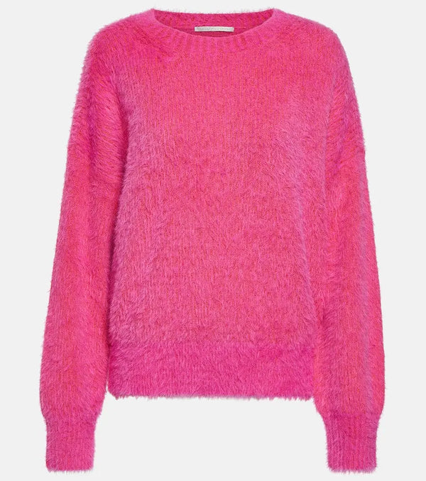 Stella McCartney Fluffy knit sweater | LYBSTORE