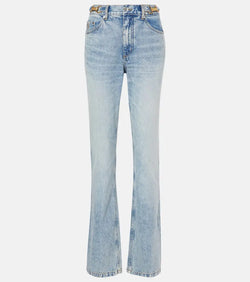 Stella McCartney High-rise slim jeans | LYBSTORE