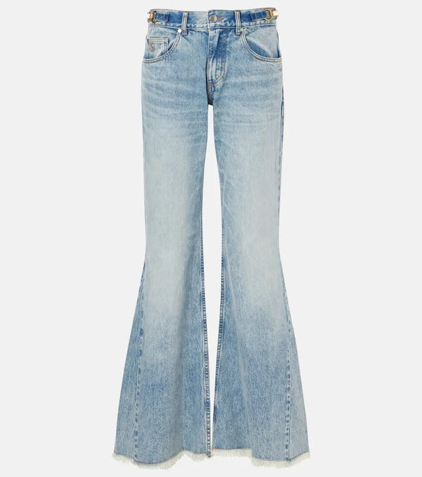 Stella McCartney Low-rise flared jeans | LYBSTORE