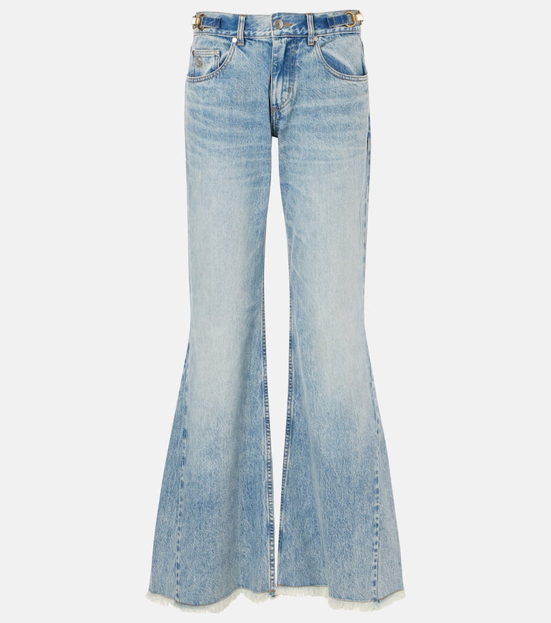 Stella McCartney Low-rise flared jeans