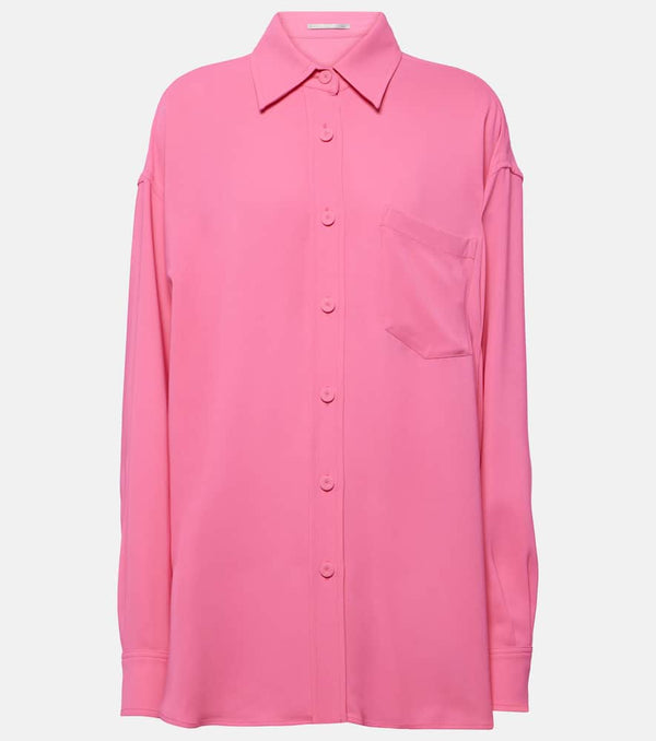 Stella McCartney Oversized crêpe shirt