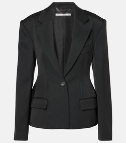 Stella McCartney Single-breasted wool blazer