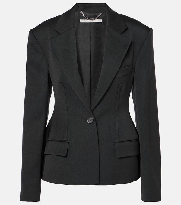 Stella McCartney Single-breasted wool blazer