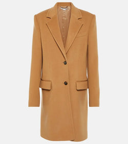 Stella McCartney Single-breasted wool coat