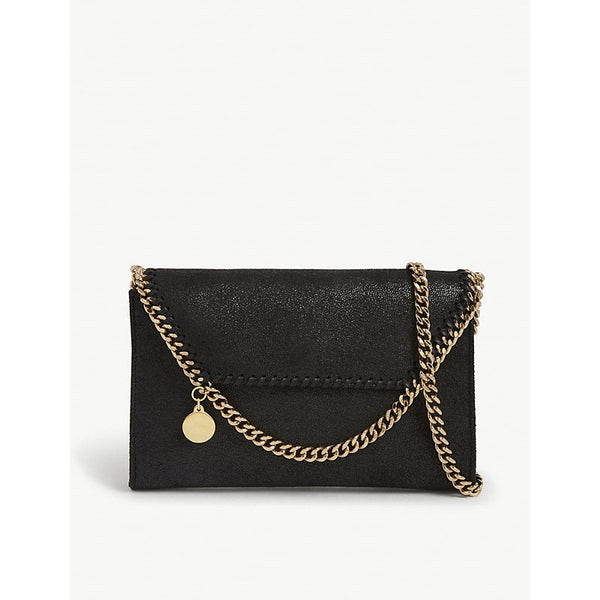 Stella Mccartney Falabella chain trim crossbody pouch | LYBSTORE