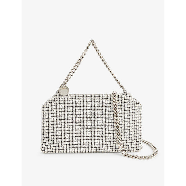 Stella Mccartney Falabella satin crossbody bag | LYBSTORE