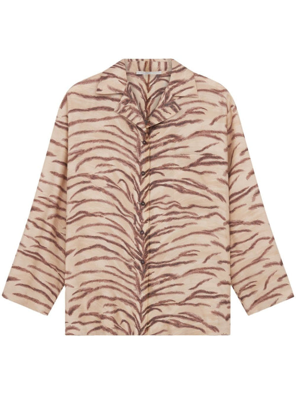 Stella Mccartney Printed Silk Shirt