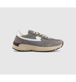 Stepney Workers Club Osier S-strike Trainers Dark Silver In Multi