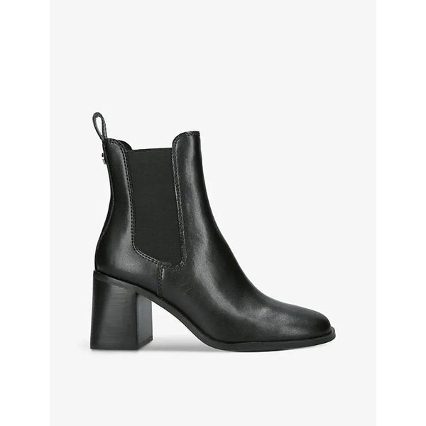 Steve Madden ACHIEVER 05O square-toe leather ankle boots | Steve Madden