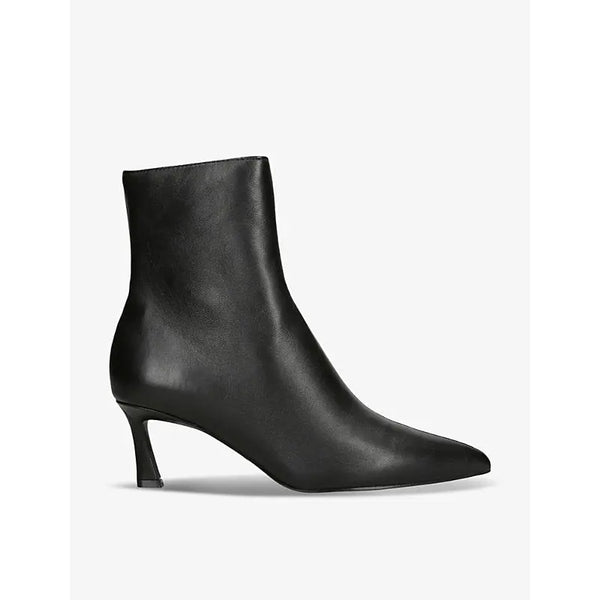 Steve Madden Lulah angled-heel leather ankle boots | Steve Madden