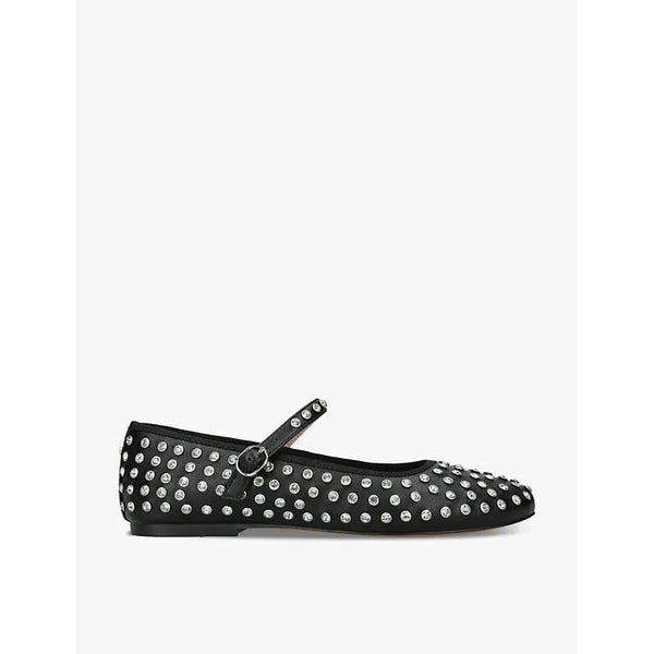 Steve Madden Vinetta-R rhinestone-embellished faux-leather pumps | Steve Madden