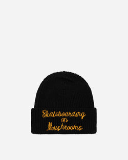 Stingwater Skateboarding On Mushrooms Beanie Black