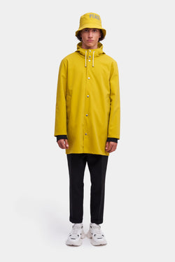 Stutterheim Stockholm Lightweight Matte Raincoat Gold