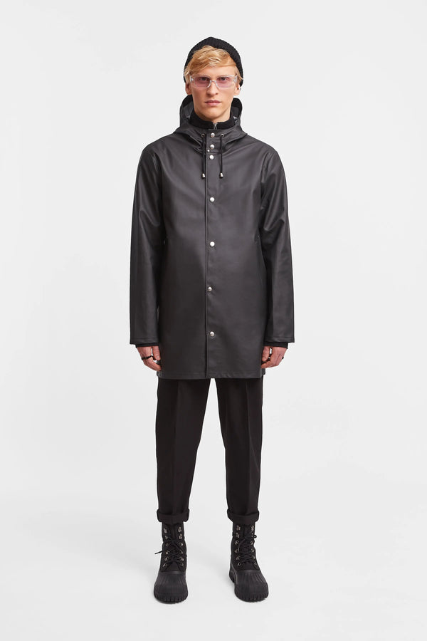 Stutterheim Stockholm Lightweight Raincoat Black