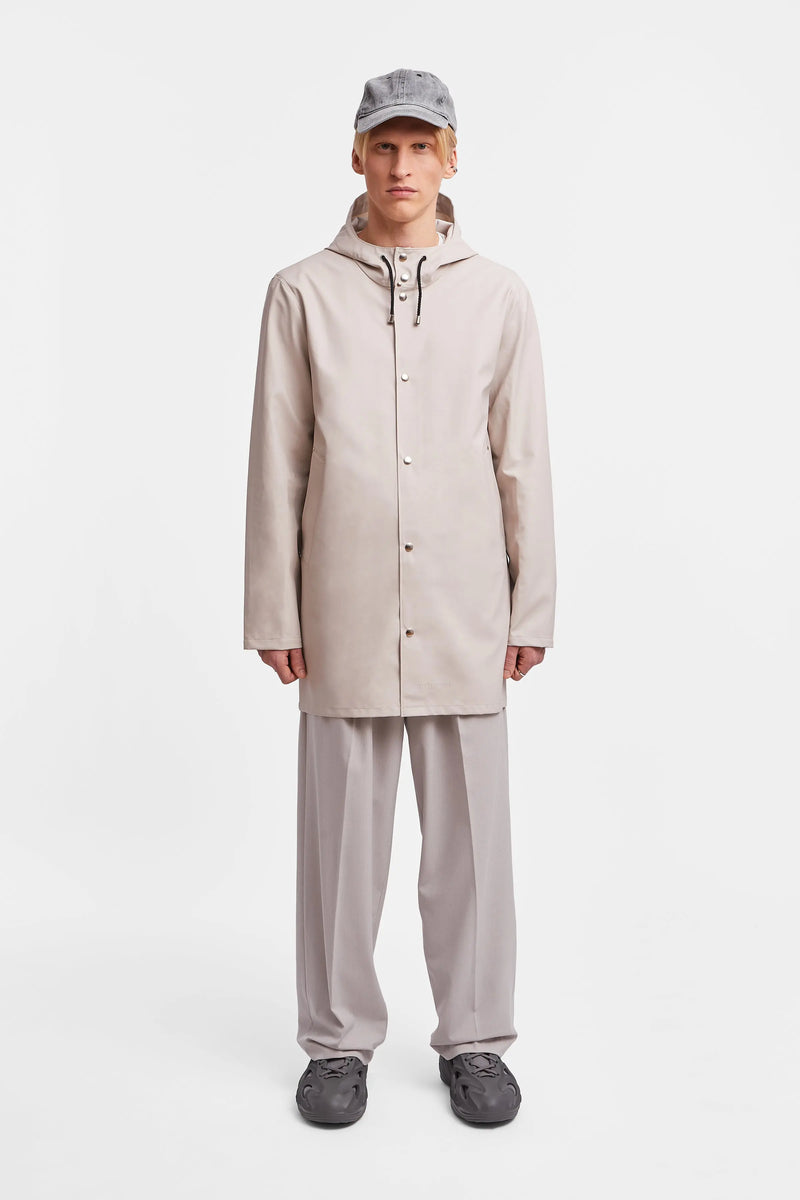 Stutterheim Stockholm Lightweight Raincoat Light Sand