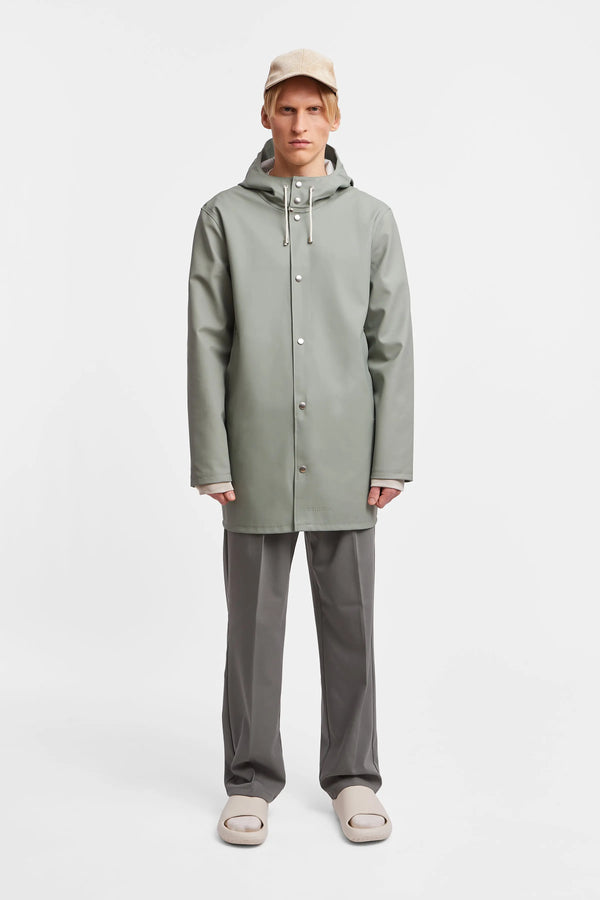 Stutterheim Stockholm Raincoat Khaki Green